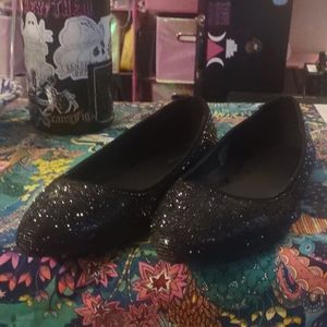 Torrid size 12 sequined flats